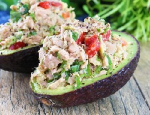 Healthy Tuna Stuffed Avocado